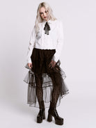 TULLE RUFFLE SKIRT