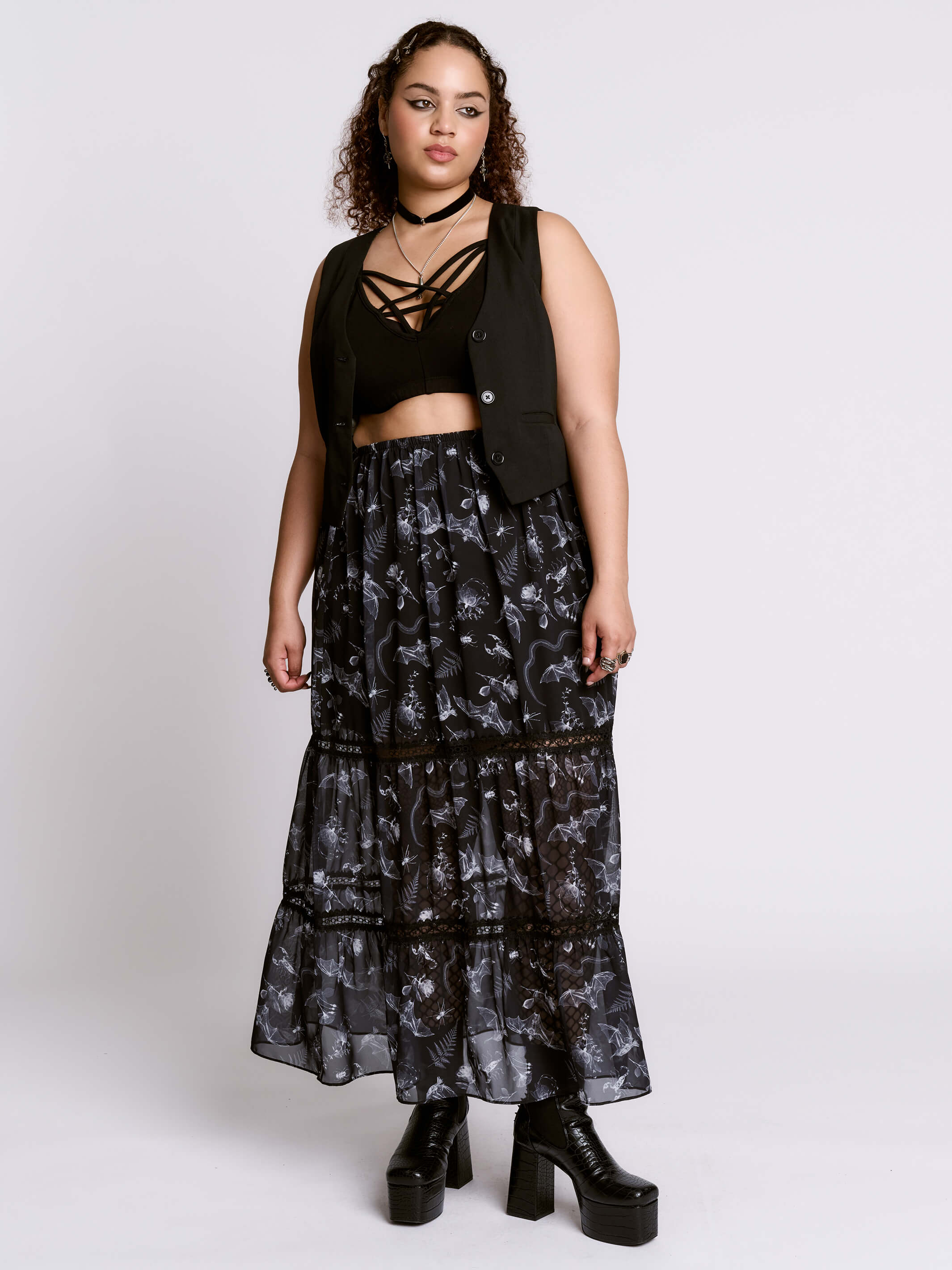 Xray Peasant Skirt