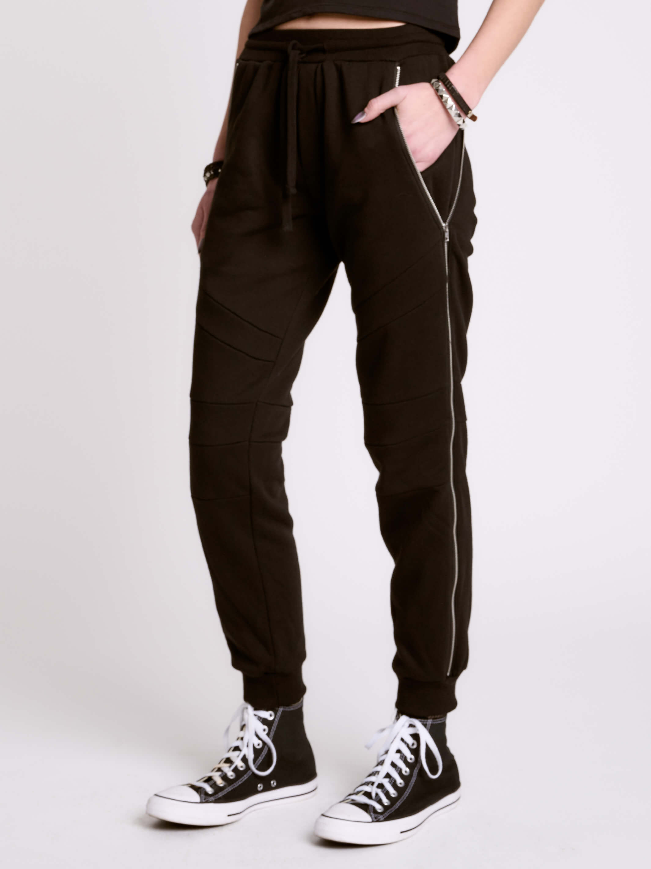 Zipper Joggers